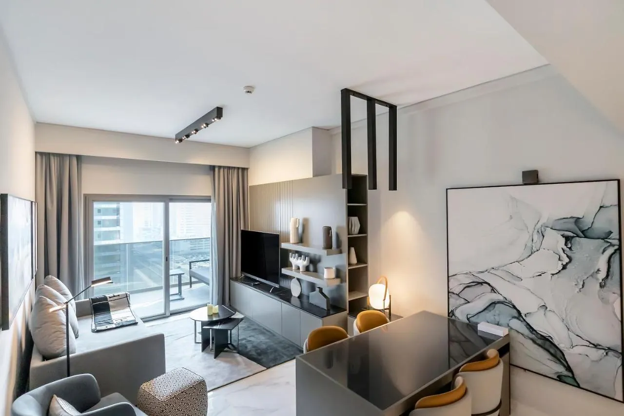 Апартаменты Fam Living - Urban Stays - Mag318, 5 Mins To Burj Khalifa Дубай ОАЭ
